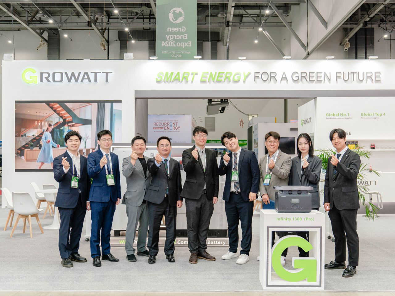 그로와트, 2023년 그린 에너지 엑스포에서 최신 태양광 인버터 및 에너지 스토리지 솔루션으로 한국 시장 확대